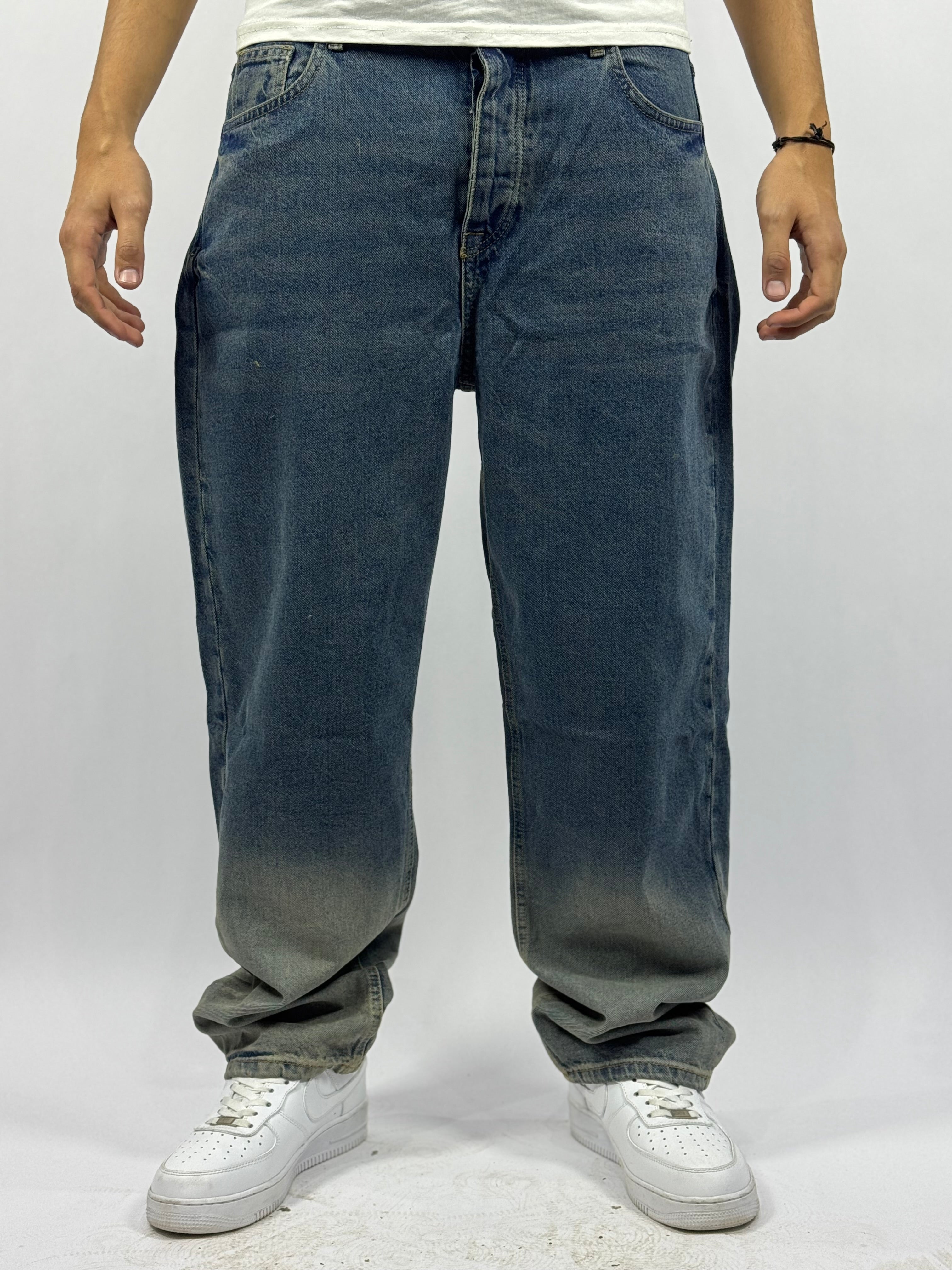 Jean Loose Dégradé – Bleu Vintage