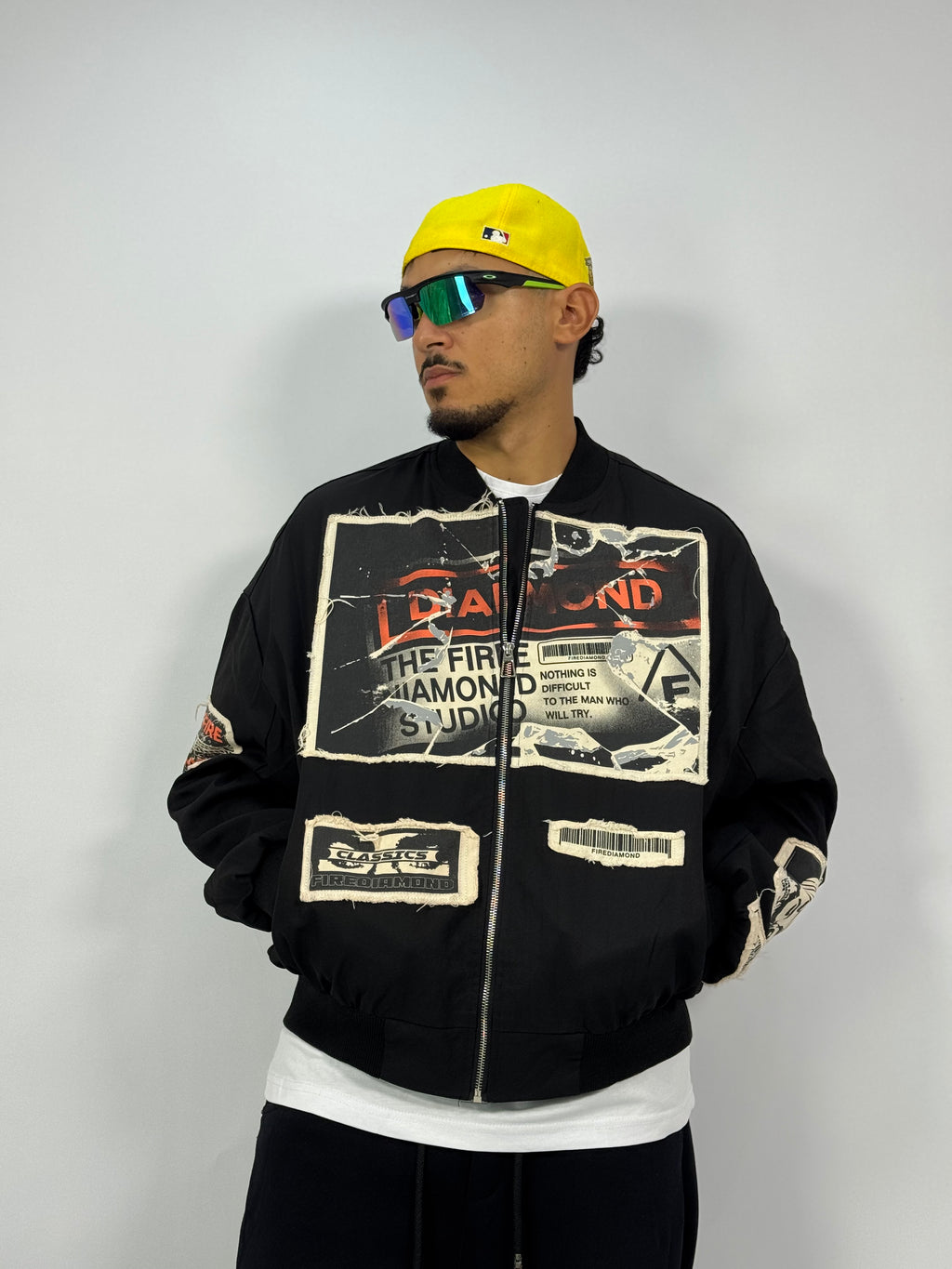 Veste Label Bomber – Streetwear PREMIUM
