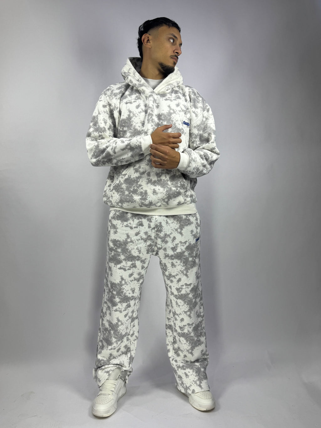 Ensemble Hoodie Blanc STWD – Confort Premium & Style Urbain