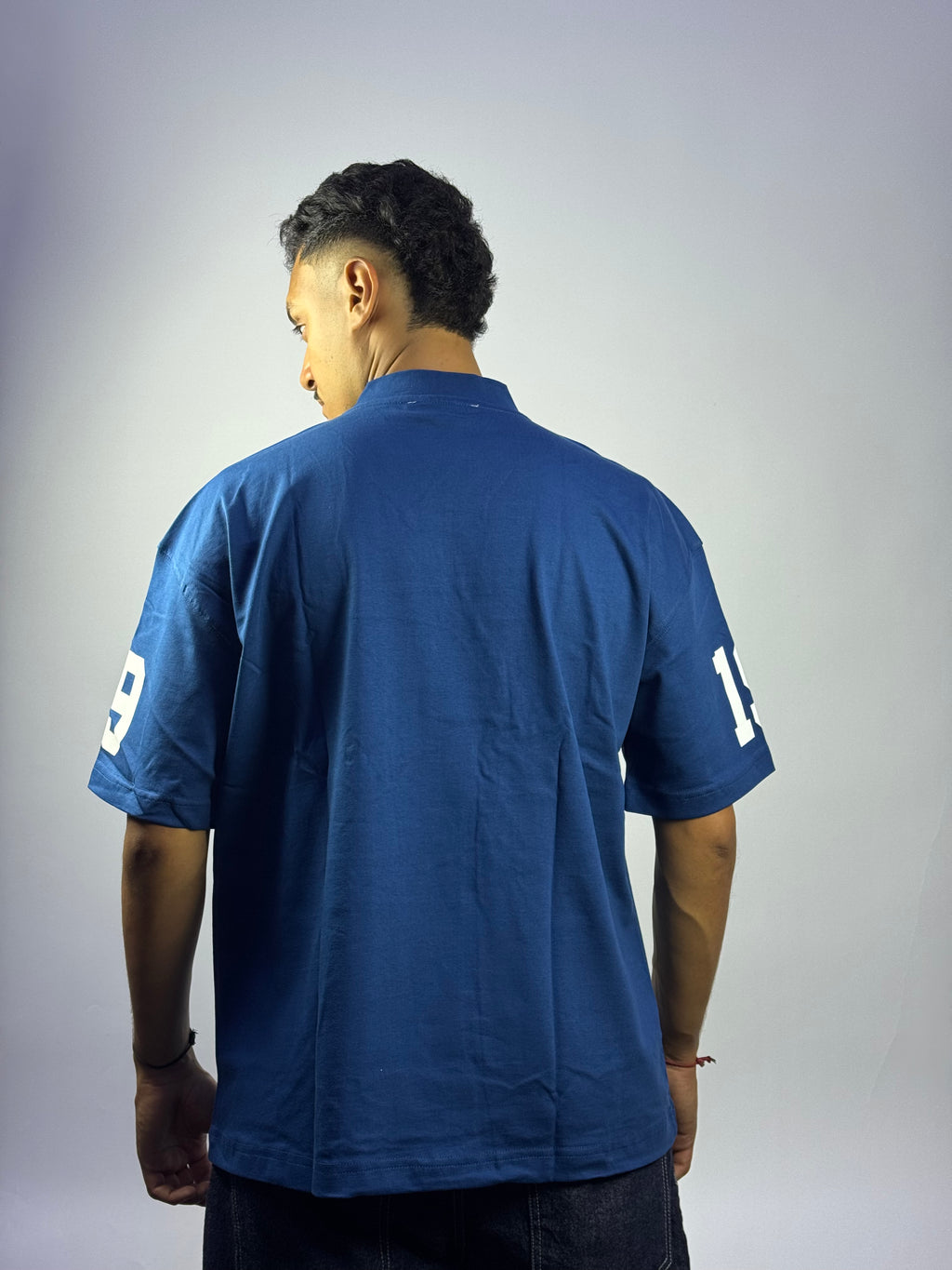Jersey Streetwear 19 Oversize Bleu - ORIGINAL