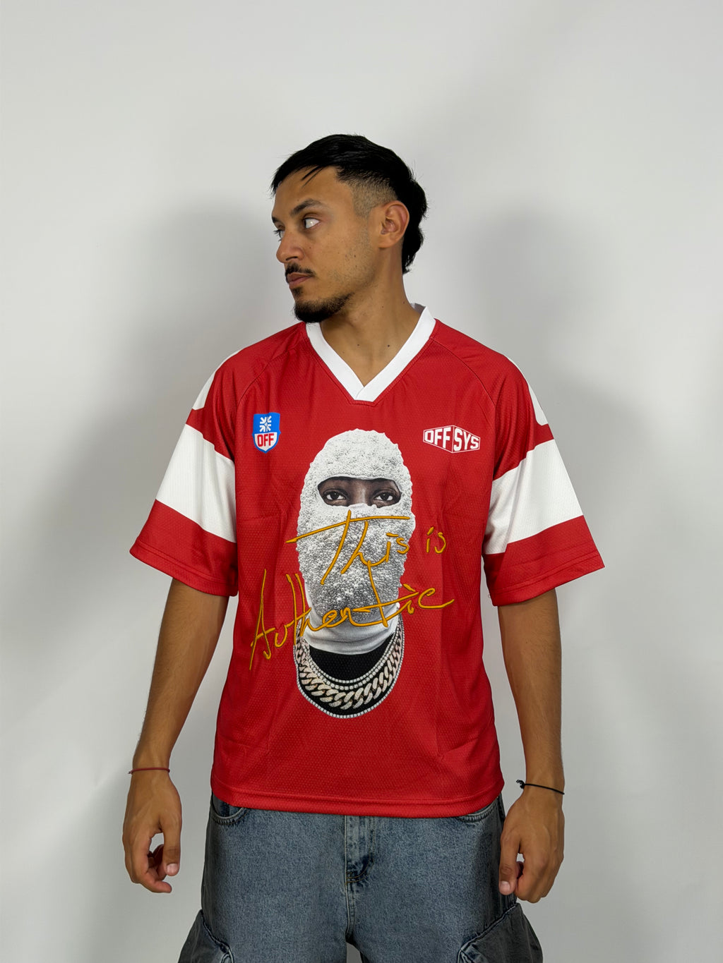 Jersey ORIGINAL Oversize Rouge – OFF SYS Edition
