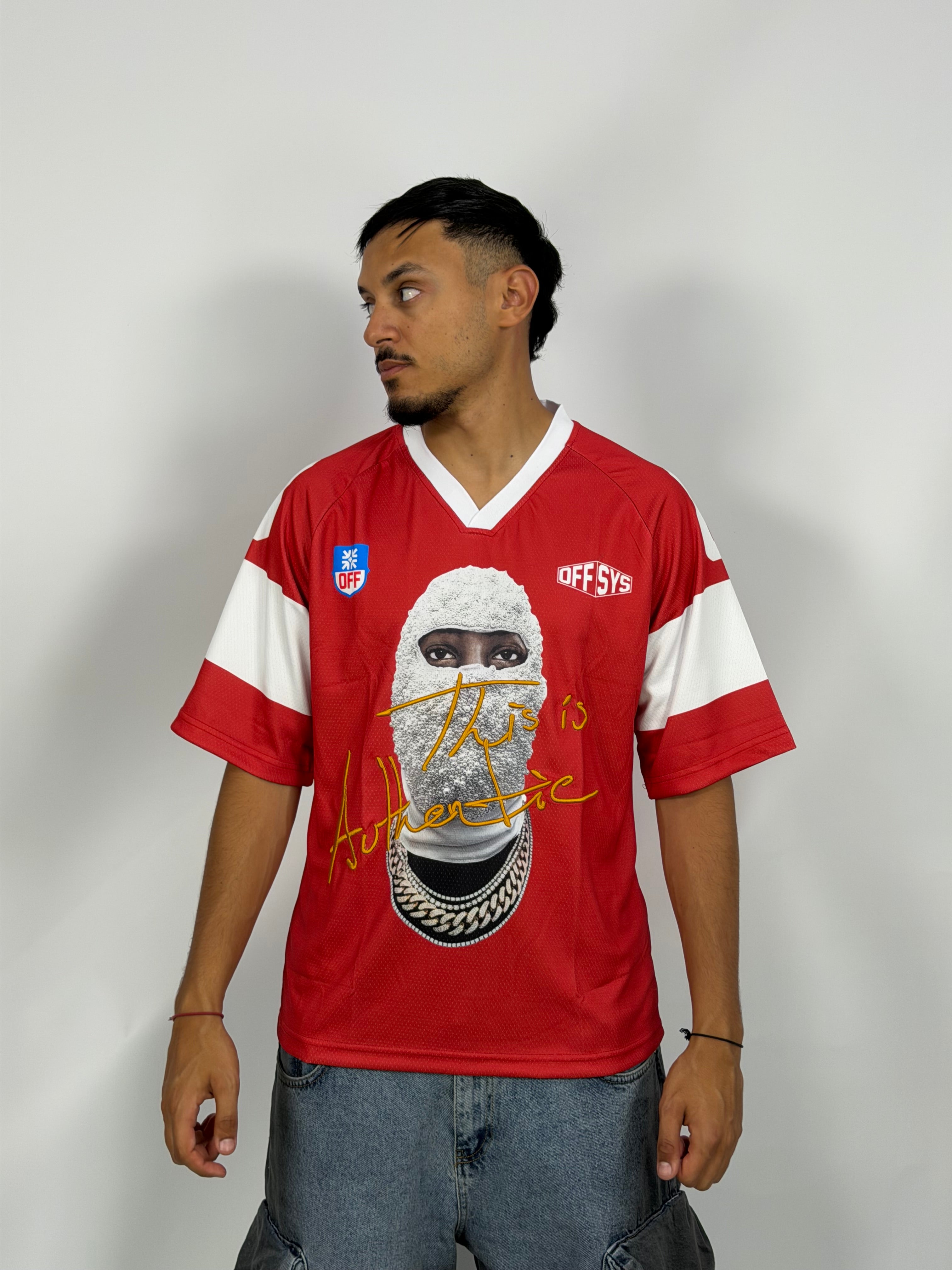Jersey ORIGINAL Oversize Rouge – OFF SYS Edition
