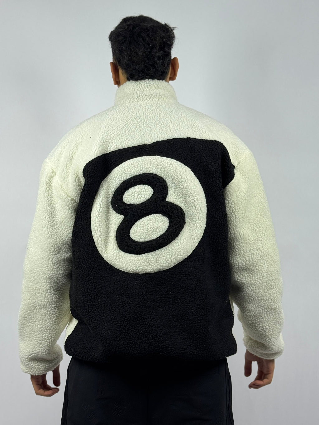 Veste Sherpa Homme Blanc – Douceur Premium & Style Moderne