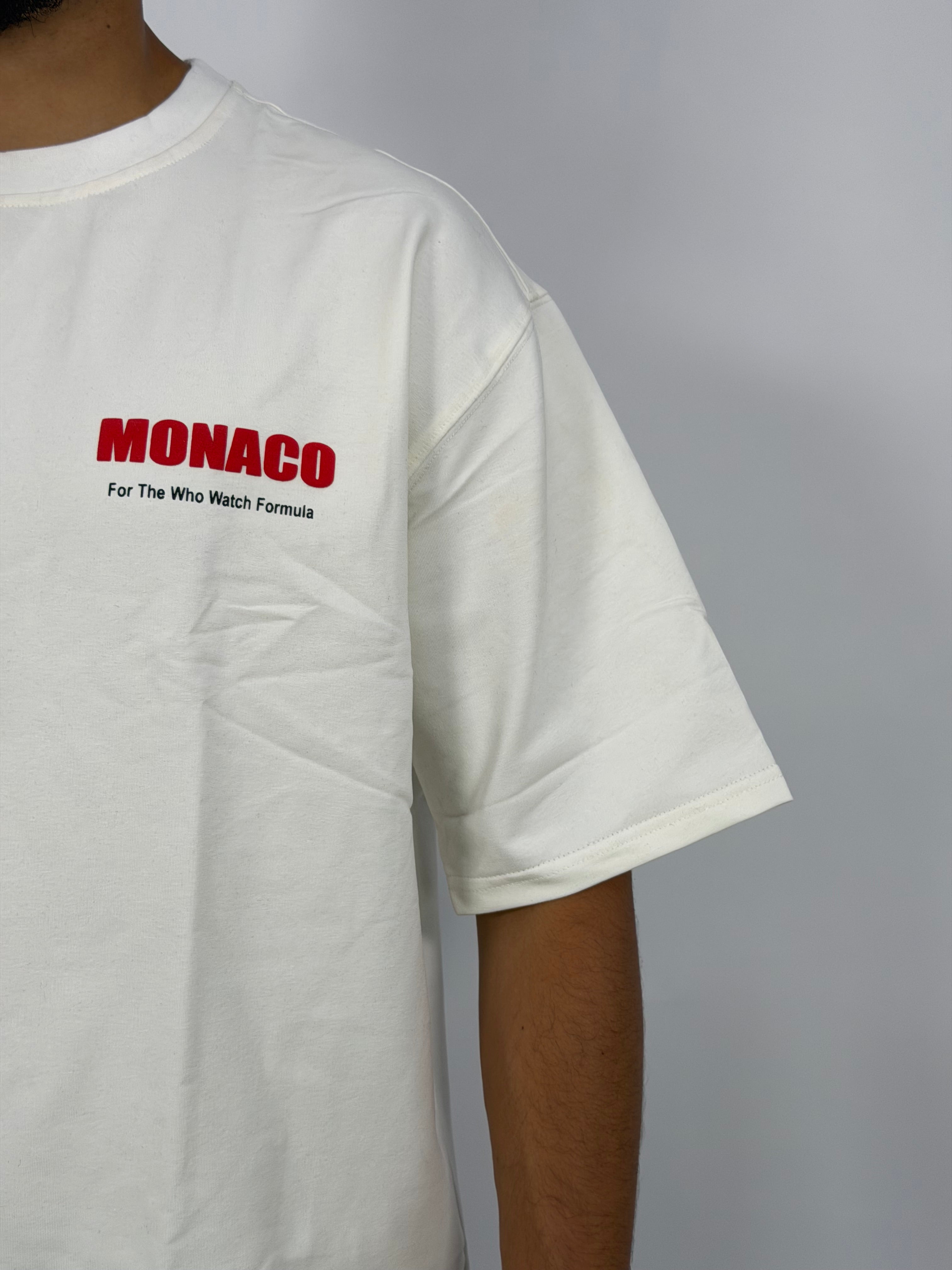 T-shirt ORIGINAL Oversize Blanc – Monaco Edition