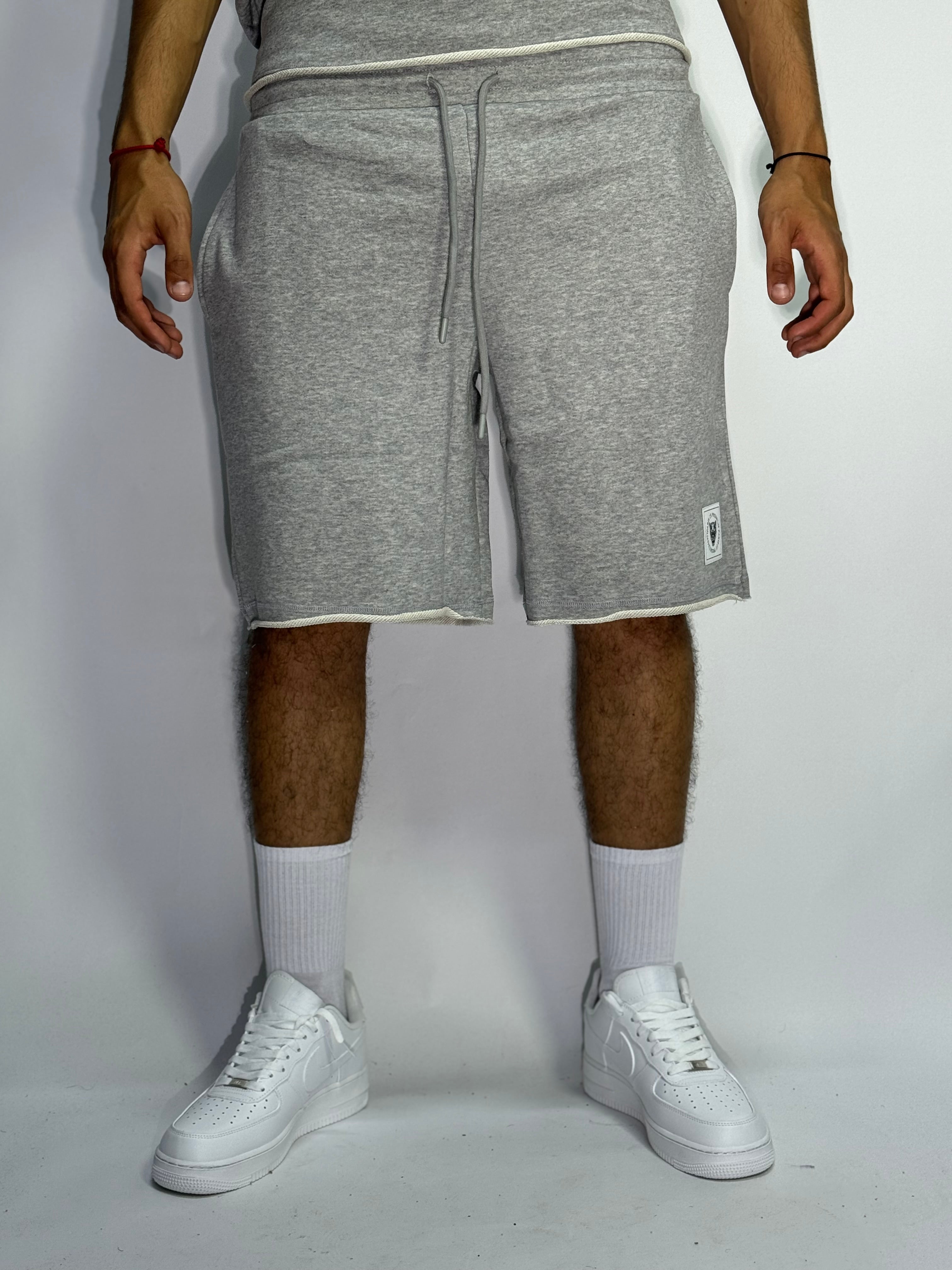 Ensemble Été Gris 1ère Qualité – Sans Manches + Short Ultra Confort