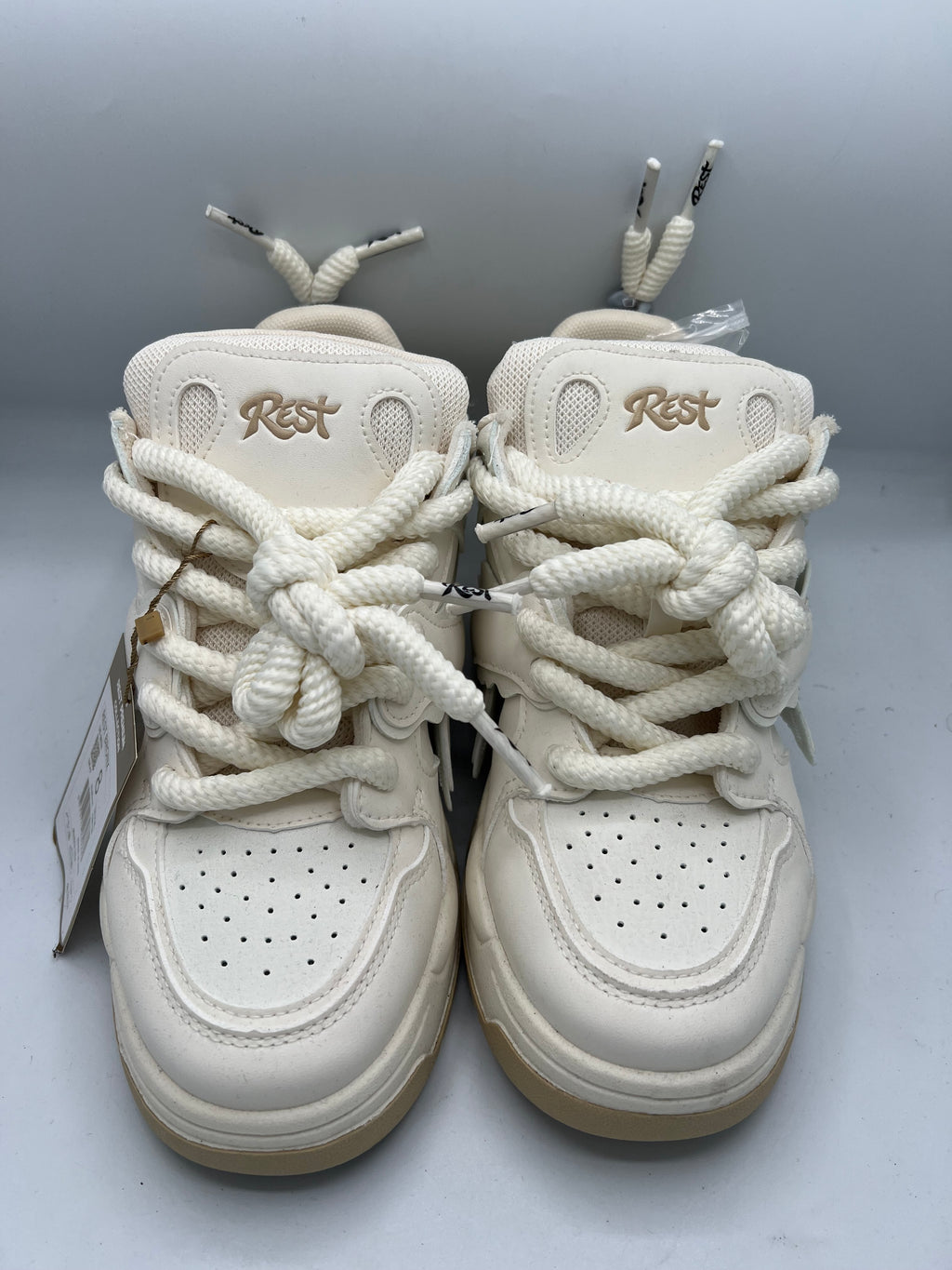 Espadrille REST ORIGINAL OVERSIZE - Blanc Gold