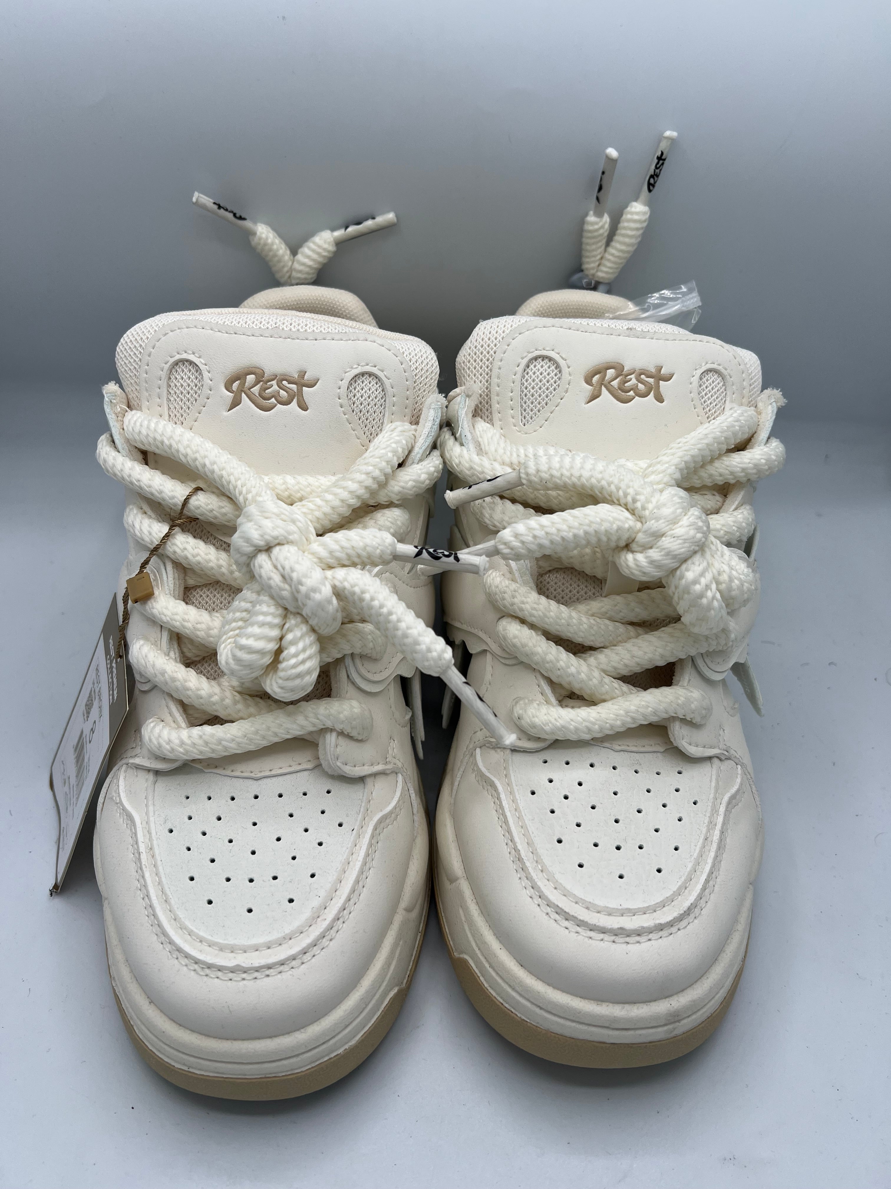 Espadrille REST ORIGINAL OVERSIZE - Blanc Gold