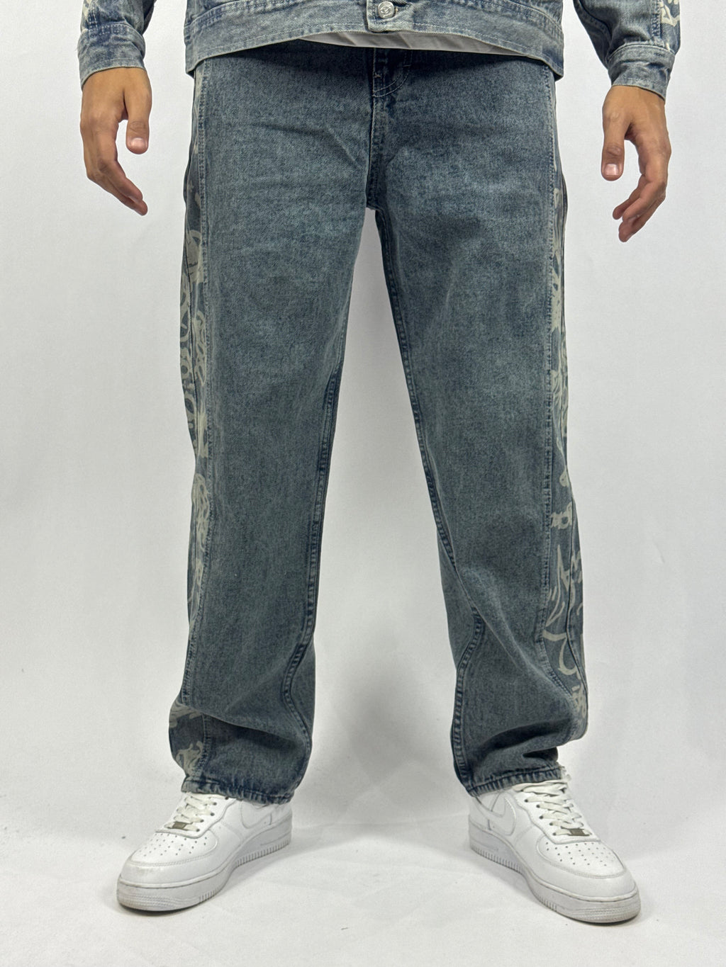 Ensemble Jeans Bleu Premium – Veste & Pantalon