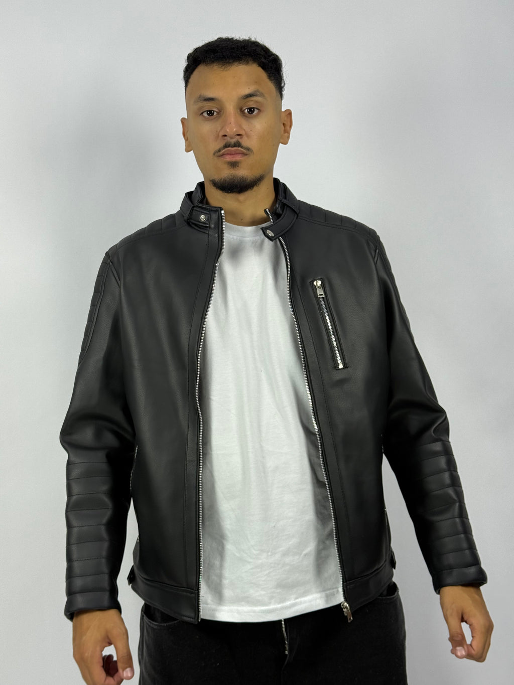 Veste en cuire PREMIUM QUALITÉ