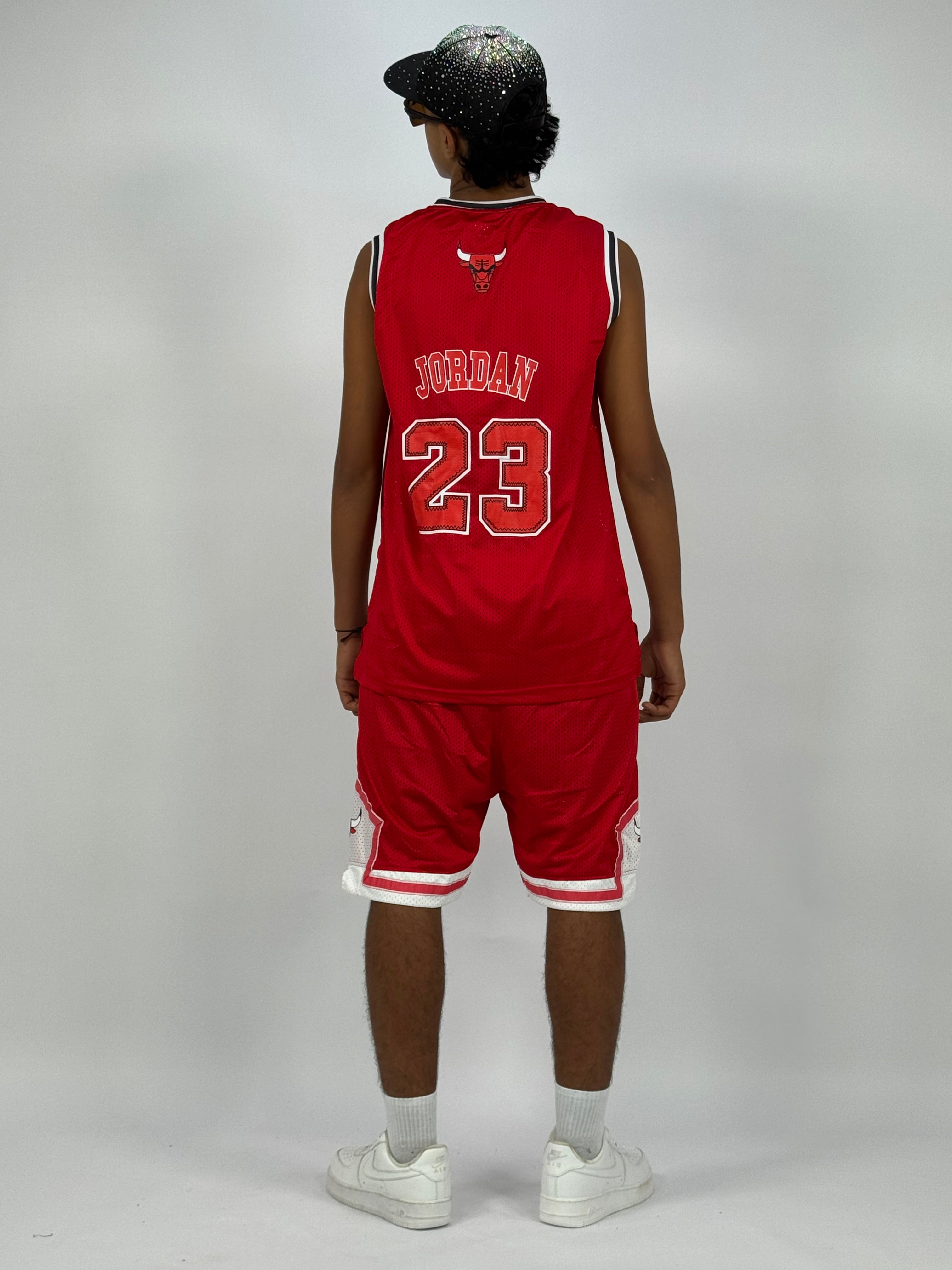 Ensemble Jordan 23 Rouge - PREMIUM QUALITE
