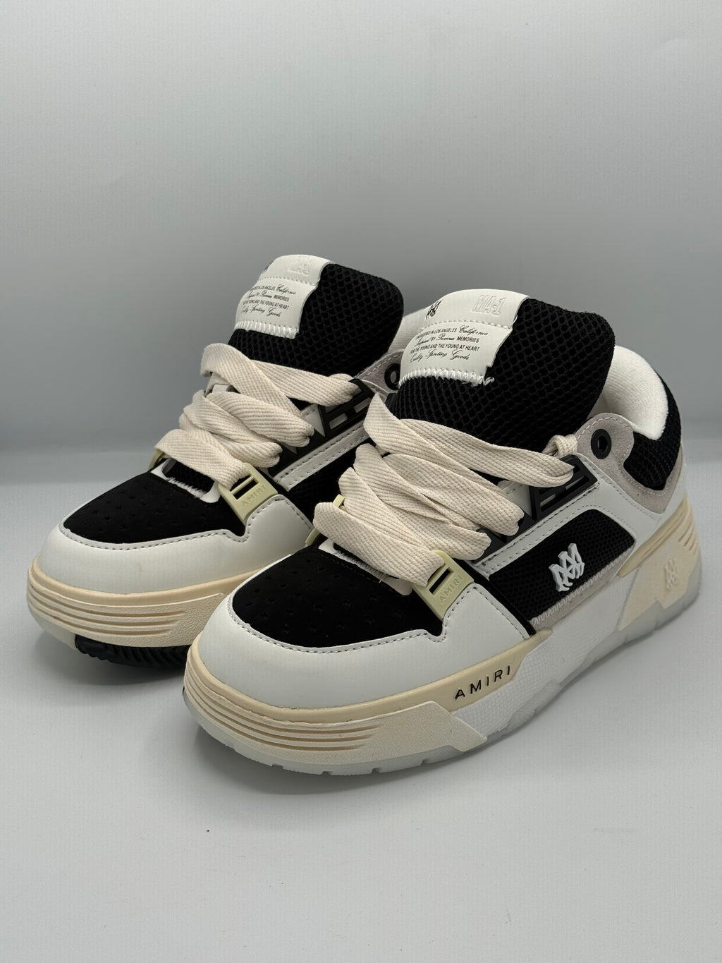 Amiri Sneakers “Black Shadow” – Puissance, Style & Finition Premium
