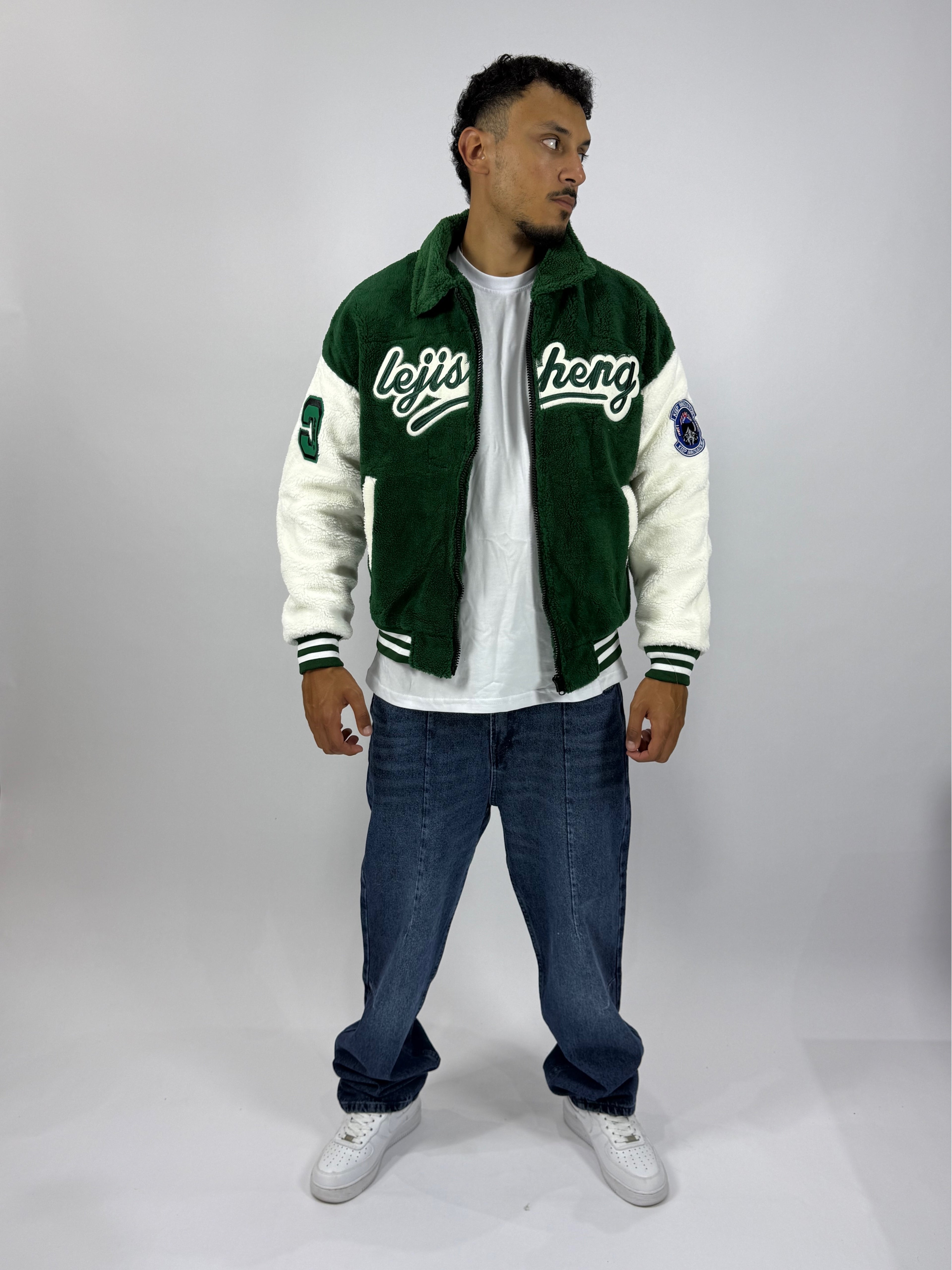 Veste Vert Lejisheng 100% Originale